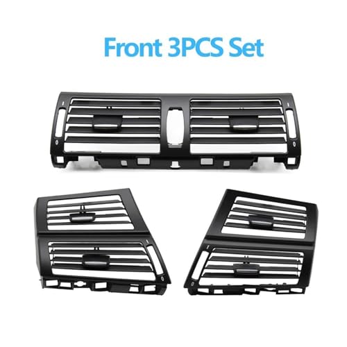 Grille de ventilation avant BMW X5 X6 E70 E71 cache sortie clim 3 pièces
