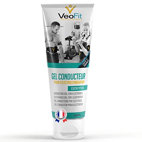 Gel Conducteur Electrostimulateur 250mL Eucalyptus Made in France pour Ceinture Abdominale electrostimulation Contact…