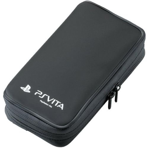 ELECOM PS Vita ケース ゼロショック 【Play Station オフィシャルライセンス】 ブラック ZSB-GMVITA1BK
