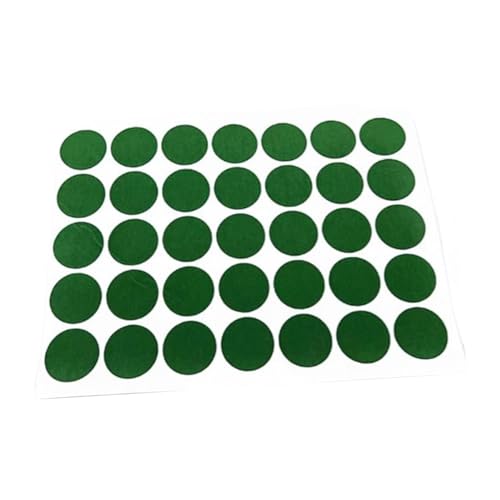 KQFCAZRE 35 Parches para Tapetes de Mesa de Billar, Snooker, Piscina, Verde, para Reparar Rasgaduras O Desgarros.