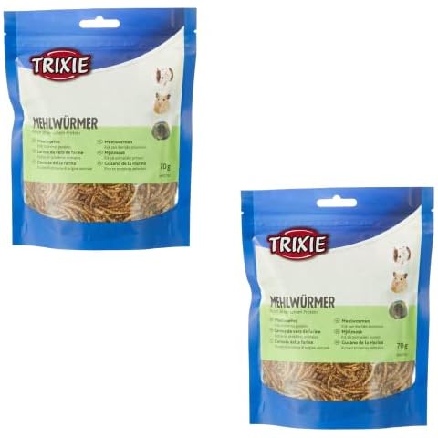 Trixie Mealworms Double Pack for Pets Cover