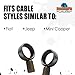 BushingFix FM1KIT Transmission Shift Cable Bushing Repair Kit, Shifter Cable Kit Fits Select Fiat, Jeep, and Mini Models, Manual Transmission Shift Cable Replacement Bushing, Easy Repair Replacement