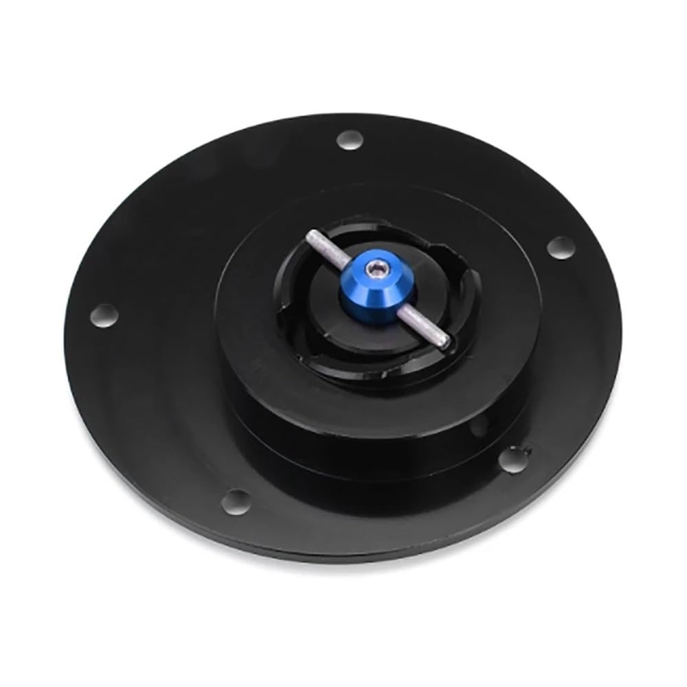 Tapa Gasolina Motocicleta Tapa De Tanque Combustible Azul para Motocicleta para FZ1 FZ6 FZR750 1000 R1 R6 YSR50, Cubierta Protectora para Gasolina