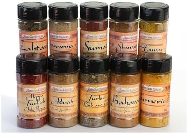 Middle Eastern Spices - Complete Set of 10