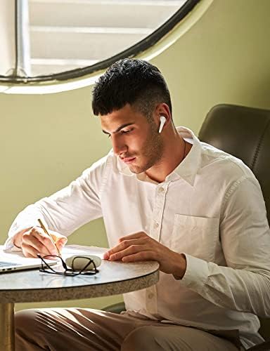 1MORE ComfoBuds Pro Wireless Earbuds Bluetooth, Noise Cancelling EarBuds with 5 Adaptive Modes, 6 Mics for Clear Call, 28H Playtime, Fast Charge, Bluetooth 5.0, Deep Bass, ANC Earphones, White