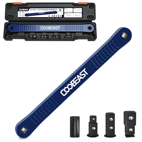 coobeast Offset Extension Wrench Impact Ready Socket Wrench...