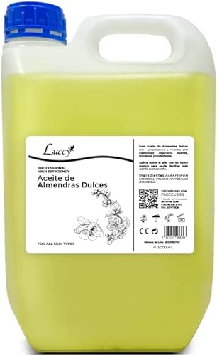 Huile d'Amande Douce | Huile de massage professionnelle | Huile Corporelle | 5L Cover