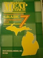 The Michigan Meap Coach Preparations For The Grade 7 Mathematics Test 0876945108 Book Cover