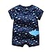 Baby Pyjama Sommer Strampler Jungen Jumpsuit Kurzarm-Body Spieler Outfits 0-3 Monate