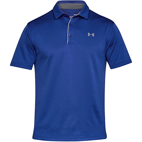 Image of Under Armour Men's Polyester Solid Tech Polo | T-Shirt | 1290140-001