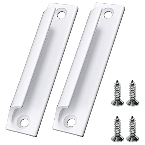 Tirador de Puerta de Balcón Curvado para Armarios, Cajones, Puertas de Balcones Cover