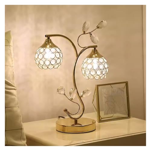 Lampe de table en cristal chic, le cadeau idéal pour sublimer une chambre - 3