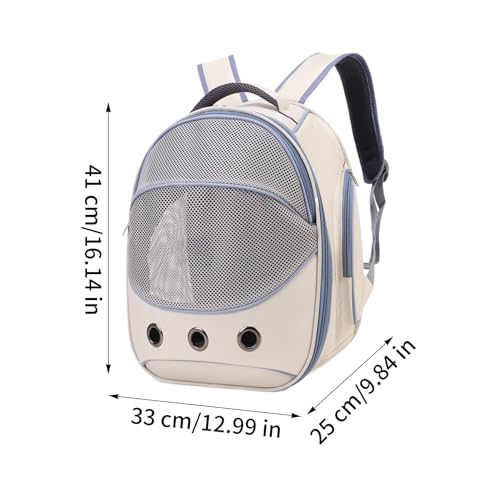 Bolsa de transporte para gatos transpirable y cómoda para viajar sin estrés en coche 3