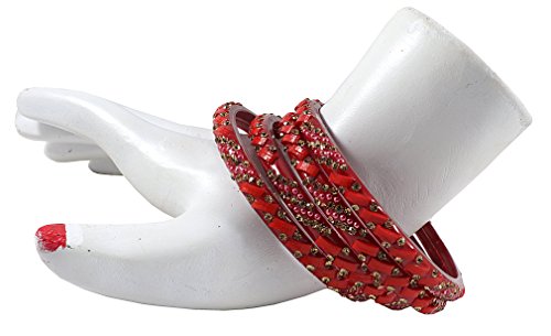 Image of NMII Multicolour Glass Kada Set For Women and Girls with Sleek Finish & Abstract Design | Glass Bangles For Women | Kada For Girls Daily /Party /Office | Fashion Jewellery