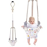 Doorway Jumper for Baby, Baby Jumper with Adjustable Strap, Baby Door Jumper for Indoor/Outdoor Play, Easy to Assemble & Store (Ideal Gift for 6-24 Months)