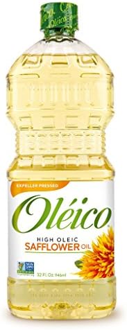 Oléico - High Oleic Safflower Oil 32 fl. oz. (Pack of 3)