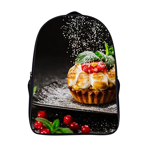 Sac d'école maternelle léger dessert 3D pour une rentrée pleine de joie