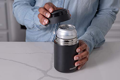 Asobu FC2GO Frosty Beer 2 Go Vacuum Insulated Double Walled Stainless Steel Beer Can And Bottle Cooler thumb #3