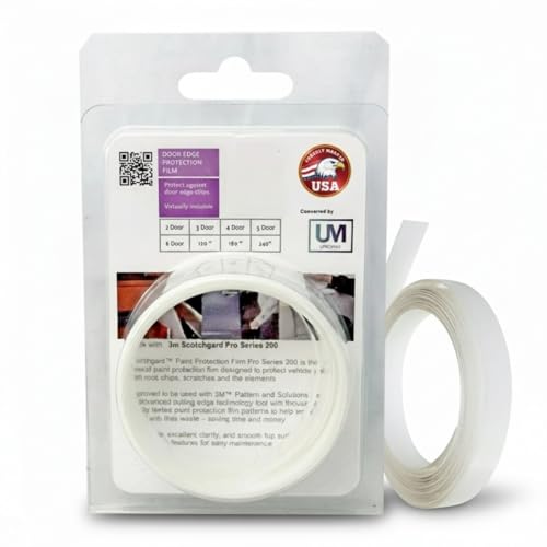 4 Door Edge Upromax Paint Protection Film PPF 8mil Precut Strips, Universal Fit Clear Tape Door Seal, Car Accessories Car Cover, Scotch Guard, Clear Tape, Door Protector, SUV
