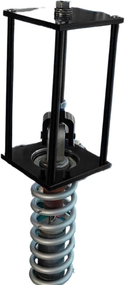 Shock Spring Compressor Tool with 60mm 66mm 72mm 75mm Adapters Compatible with Suspension Systems