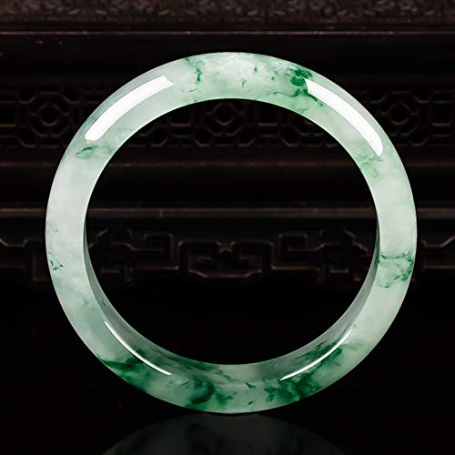 Bracelet en jade glacé type cireux pour sublimer un poignet nu - 7