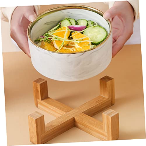 Gamelle de marbrée chat ergonomique en céramique protectrice pour le cou