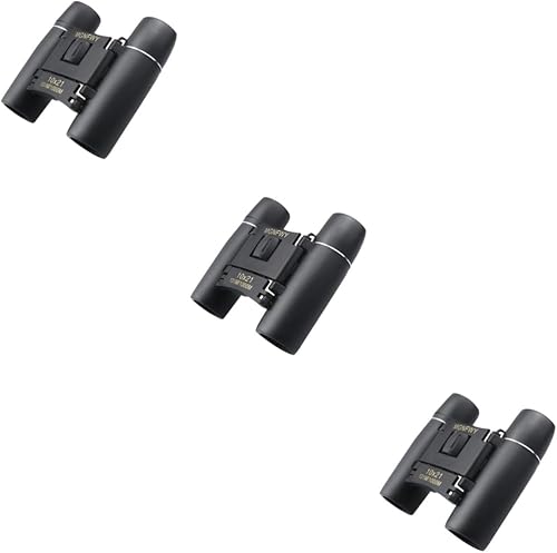 UKCOCO 3 piezas de prismáticos telescopio de viaje binocular juegos deportivos binoculares binoculares binoculares profesionales binoculares para