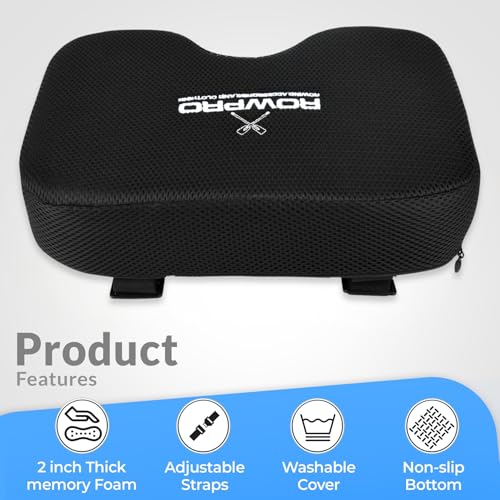 Rowing seat cushion detail