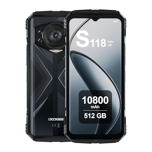 DOOGEE S118 (NFC - 6.58'' - 8/512GB - 10800mAh) Silver