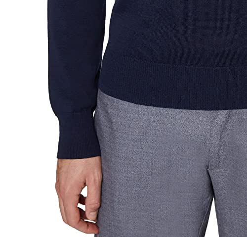 Hickey Freeman Men's Long Sleeve V Neck Sweater3