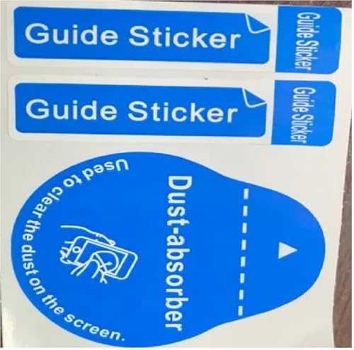 Image of FCS Super Cleaner 100 pcs Dust Absorber LCD Dedust Sticker and Guide Sticker for Cell Phone Tablet LCD Screen (100)