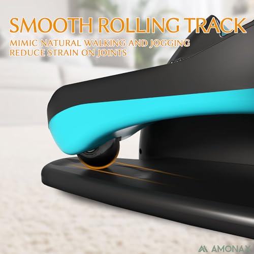 Amonax Electric Pedal Exerciser, Seated Elliptical Machine Cardio Under Desk Exercise Bike, Mini Cycle Trainer for Elderly, Sit down Foot Step Machine Leg Exercise Equipment for Home Use - Image 3