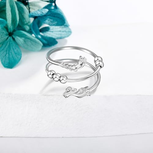 Bague Fidget Phoenix bijou relaxant pour le bureau - 4