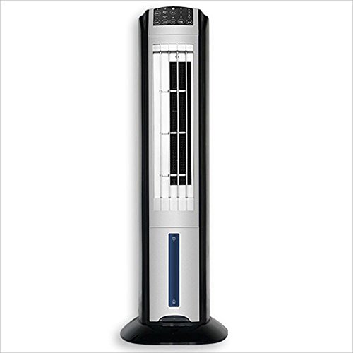 KHA Turmventilator, CNC Oszillierende Kühlungs-Klimaanlage Blattlose Klimaanlage Persönlicher Ventilator Tragbarer Luftentfeuchter