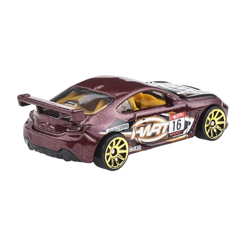 Hot Wheels Toyota GR86 Cup mini carro 1:64 marrón miniatura 3