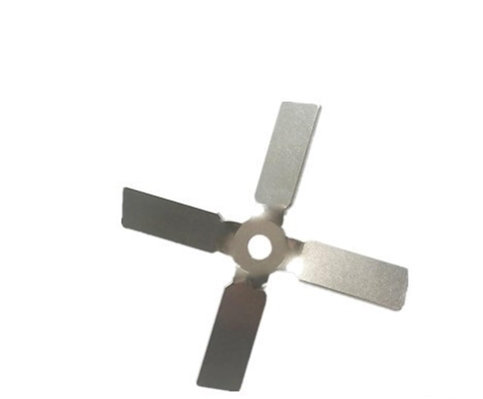1 Set Labor 304 Edelstahl Vier-Blatt Propeller Rühren Klinge mit Stange Mehrere Größen(70mm Blade with Rod)