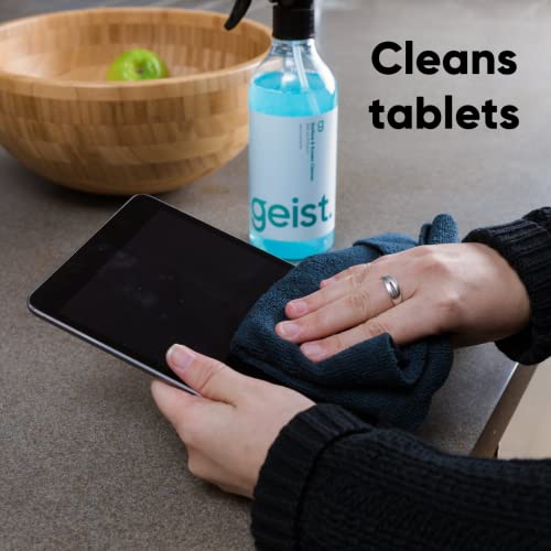 Geist. Surface & Screen Cleaner | To Clean Glass, Metal, Leather, Vinyl & Plastic | Cockpit, Dashboard, Infotainment System, Phone, Laptop & Tablet Screen, Kitchen Stone Worktop | 500 Ml / 16.75 Fl.oz #TOP4