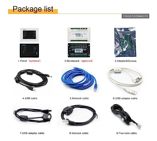 Ruida RDC6445GT5 CO2 Laser Controller for CO2 Laser Engraving Cutting Machine