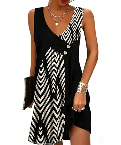 Robe ete femme légère sans manche pour vos terrasses et vacances
