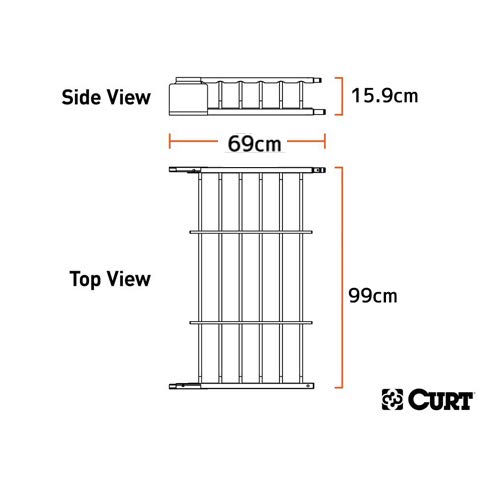Amazon | 延長用 エクステンション CURT製 ルーフラック ルーフ
