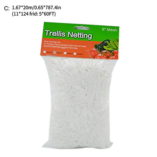 Rede para pássaros | Rede de escalada para pepino frutas legumes tomate, rede de jardim para pepino