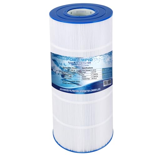 Poolimpid CS150 Pool Filter Compatible with Jandy CS150,CC1500RE, CCX1500RE, X-Stream 150, PWWCT150, R0462300, PJANCS150, PXST150, C-8414, C-8317, FC-0822, FC-1287,150 sq. ft, 1 Pack