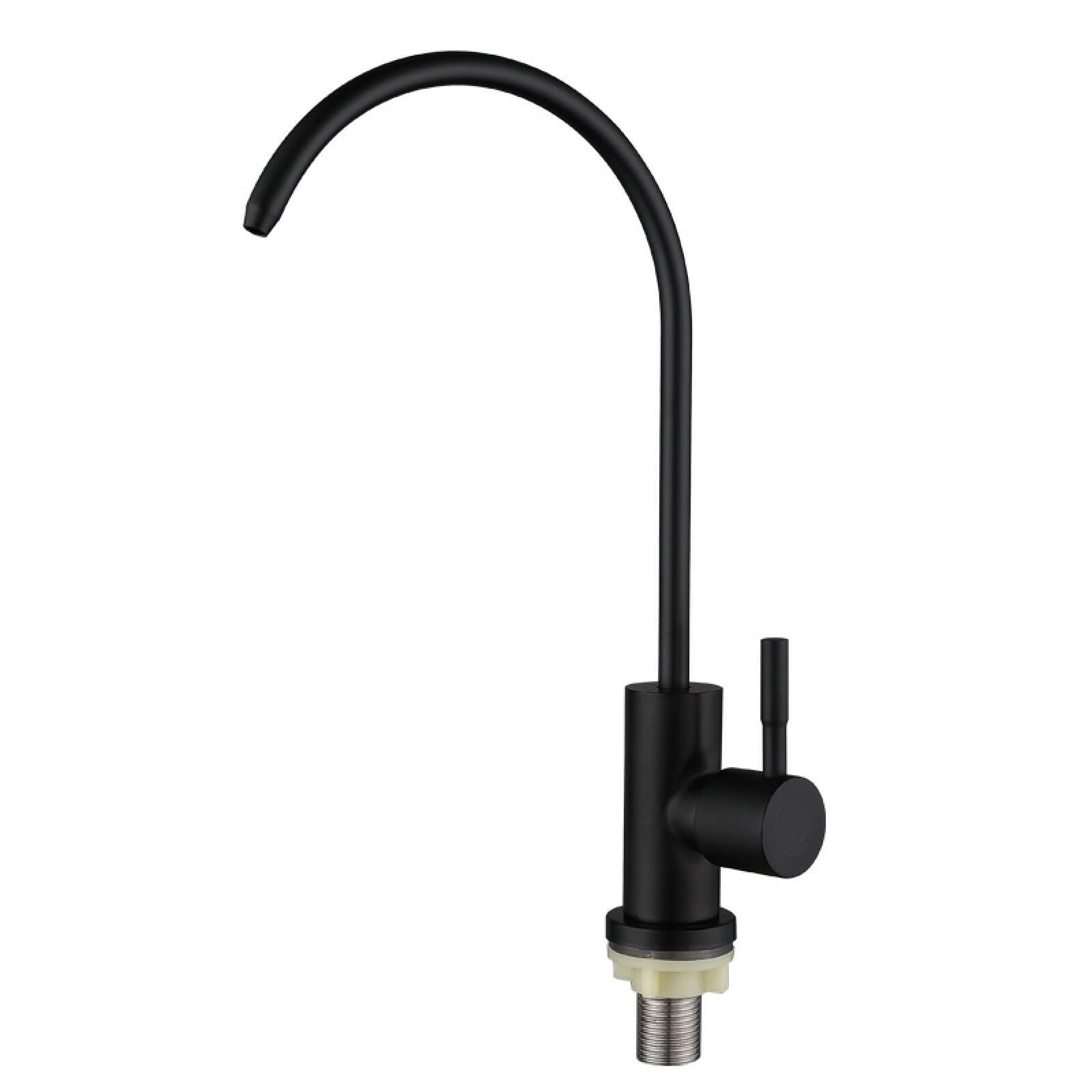 Grifo de filtro de agua para fregadero de cocina, grifo de agua potable con filtro integrado para agua limpia y saludable