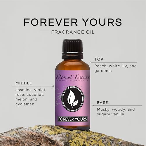 Image of Eternal Essence Oils Forever Yours 30ml Premium Fragrance Oil - for Candle, Soap Making, Aromatherapy, Diffusers, Home Care, & Humidifiers