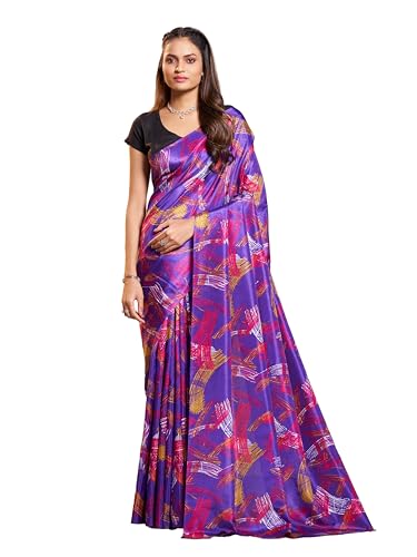 Image of Garden Vareli Art Silk Abstract Print Saree