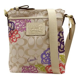 [コーチ] COACH デイジー ポピー シグネチャー フローラル アップリケ スウィングパック アウトレット F48335 B4/MC 【並行輸入品】