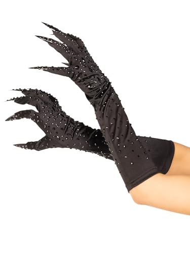 Guantes de garras con diamantes imitación Leg Avenue disfraz Halloween 3