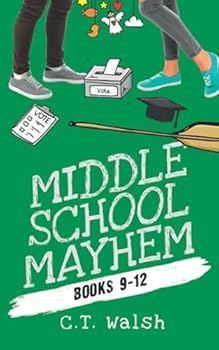 Paperback Middle School Mayhem: Books 9-12 Book