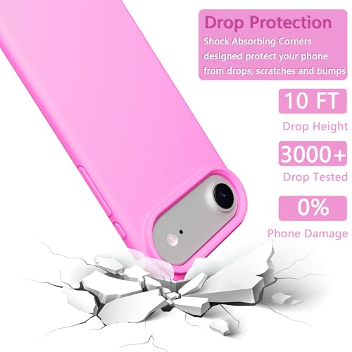 Image of iPhone air Case Silicone,Soft Microfiber Lining(Pulm Pink)