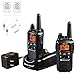 Midland 36 Channel FRS Two-Way Radio - Long Range Walkie Talkie with 36 Channels, Silent Operation, and NOAA Weather Alert Technology (Black, Pair Pack)